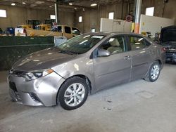 Toyota salvage cars for sale: 2015 Toyota Corolla L