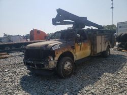 Salvage trucks for sale at Dunn, NC auction: 2008 Ford F550 Super Duty