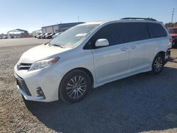 Toyota salvage cars for sale: 2020 Toyota Sienna XLE