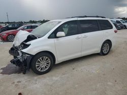 Salvage cars for sale at Arcadia, FL auction: 2016 Toyota Sienna XLE