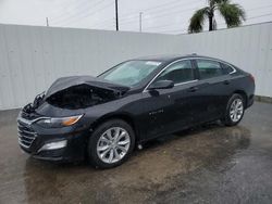 Salvage cars for sale at Riverview, FL auction: 2024 Chevrolet Malibu LT