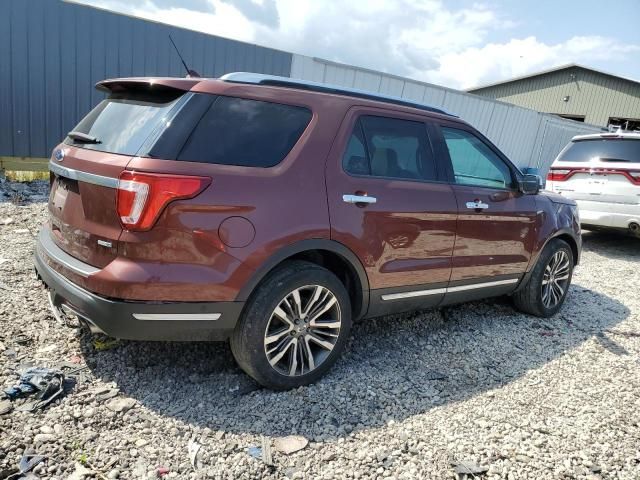 2018 Ford Explorer Platinum