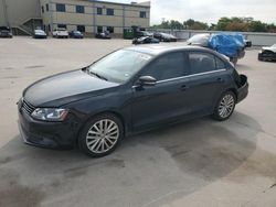 Volkswagen salvage cars for sale: 2011 Volkswagen Jetta SEL