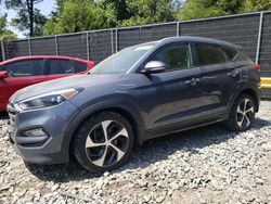 Salvage cars for sale at Waldorf, MD auction: 2016 Hyundai Tucson Limited