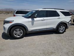 Salvage cars for sale at North Las Vegas, NV auction: 2020 Ford Explorer XLT