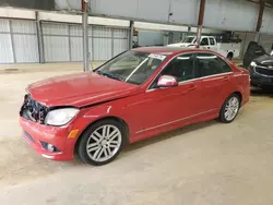 Salvage cars for sale at Mocksville, NC auction: 2009 Mercedes-Benz C300