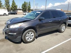 Chevrolet salvage cars for sale: 2017 Chevrolet Traverse LS