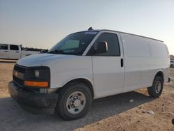 Salvage trucks for sale at Houston, TX auction: 2017 Chevrolet Express G2500