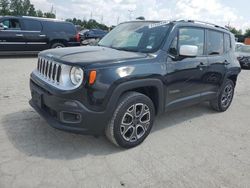 Salvage cars for sale at Bridgeton, MO auction: 2015 Jeep Renegade Limited