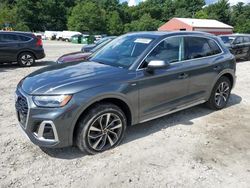 Salvage cars for sale at Mendon, MA auction: 2023 Audi Q5 Prestige 45