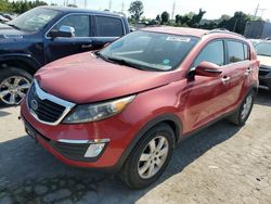 KIA salvage cars for sale: 2012 KIA Sportage EX