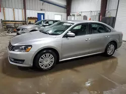 Salvage cars for sale at West Mifflin, PA auction: 2014 Volkswagen Passat S