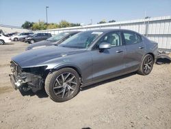 Salvage cars for sale at Sacramento, CA auction: 2019 Volvo S60 T6 Momentum