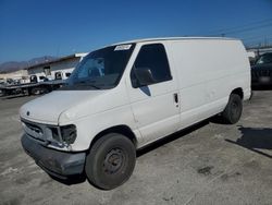 Salvage trucks for sale at Sun Valley, CA auction: 2001 Ford Econoline E150 Van