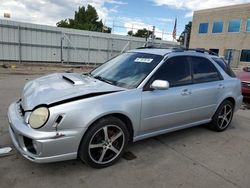 Subaru Impreza Vehiculos salvage en venta: 2002 Subaru Impreza WRX