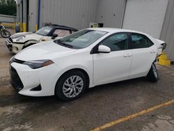 Toyota Corolla l salvage cars for sale: 2018 Toyota Corolla L