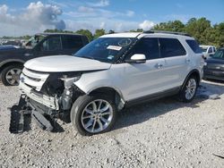 Salvage cars for sale at Houston, TX auction: 2012 Ford Explorer Limited