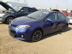 Salvage cars for sale at Elgin, IL auction: 2014 Toyota Corolla L