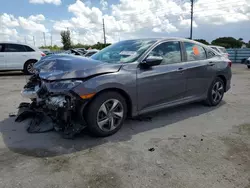 Honda salvage cars for sale: 2020 Honda Civic LX