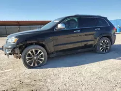 Salvage cars for sale at Andrews, TX auction: 2018 Jeep Grand Cherokee Limited