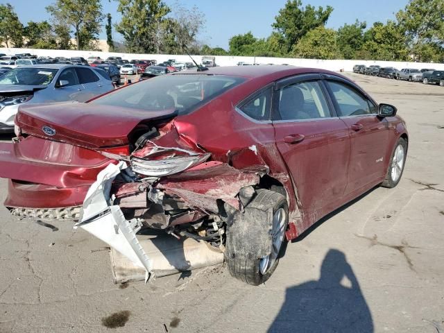 2018 Ford Fusion SE Hybrid