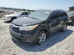 Salvage cars for sale from Copart Madisonville, TN: 2014 Toyota Highlander Limited