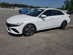 Salvage cars for sale at Dunn, NC auction: 2024 Hyundai Elantra SEL