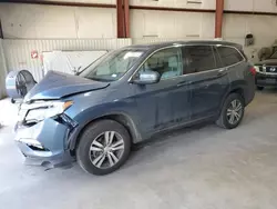 Salvage cars for sale at Lufkin, TX auction: 2017 Honda Pilot EXL