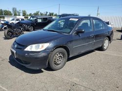 Honda salvage cars for sale: 2005 Honda Civic DX VP