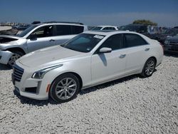 Salvage cars for sale at Taylor, TX auction: 2017 Cadillac CTS