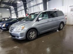 Honda salvage cars for sale: 2006 Honda Odyssey EXL