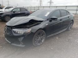 Salvage cars for sale at Elgin, IL auction: 2020 Acura TLX Technology