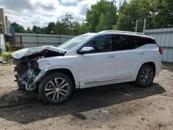 Salvage cars for sale from Copart Lyman, ME: 2018 GMC Terrain Denali