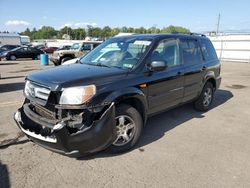 Salvage cars for sale at Pennsburg, PA auction: 2007 Honda Pilot EXL