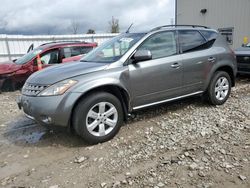 Nissan salvage cars for sale: 2007 Nissan Murano SL