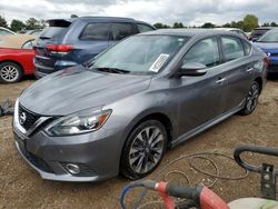 Salvage cars for sale at Elgin, IL auction: 2017 Nissan Sentra S