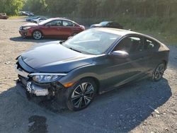 Salvage cars for sale at Marlboro, NY auction: 2018 Honda Civic EX