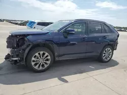 Salvage cars for sale at Grand Prairie, TX auction: 2020 Toyota Rav4 XLE Premium