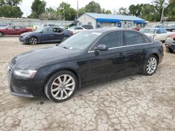 Salvage cars for sale from Copart Wichita, KS: 2013 Audi A4 Premium Plus