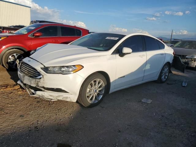 2017 Ford Fusion SE Hybrid