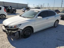 Salvage cars for sale at Haslet, TX auction: 2013 Honda Accord EXL