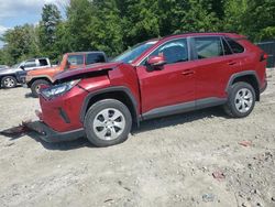 Salvage cars for sale at Candia, NH auction: 2020 Toyota Rav4 LE