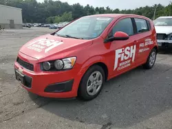 Salvage cars for sale at Exeter, RI auction: 2016 Chevrolet Sonic LS