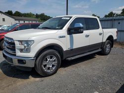 Salvage cars for sale from Copart York Haven, PA: 2016 Ford F150 Supercrew