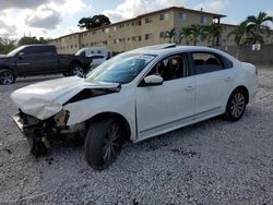 Salvage cars for sale at Opa Locka, FL auction: 2013 Volkswagen Passat SEL