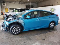 Salvage cars for sale at Candia, NH auction: 2021 Toyota Prius Prime LE