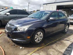 Chevrolet salvage cars for sale: 2014 Chevrolet Cruze LS