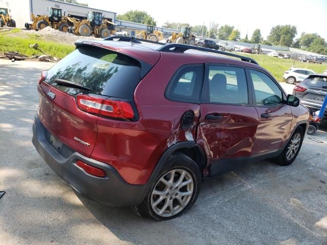 2016 Jeep Cherokee Sport