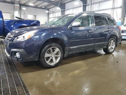 Salvage cars for sale at Ham Lake, MN auction: 2014 Subaru Outback 2.5I Limited