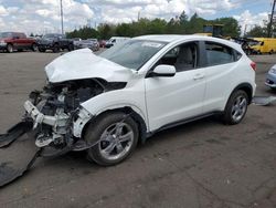 Salvage cars for sale at Denver, CO auction: 2017 Honda HR-V LX